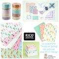 La jolie collection Tropical Spring de chez RICO DESIGN 