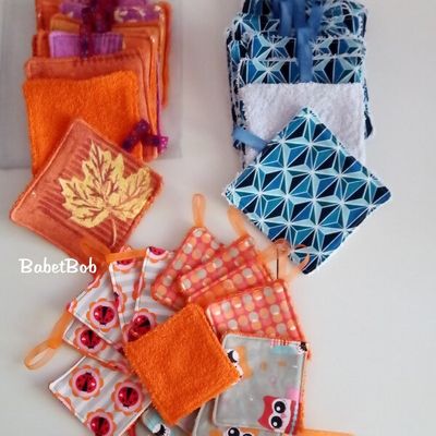 tuto lingettes lavables
