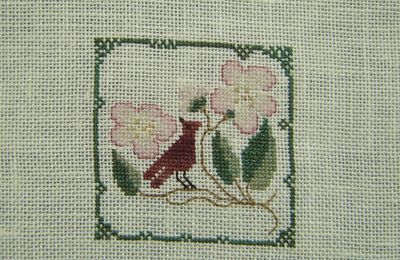 Fleurs et oiseaux