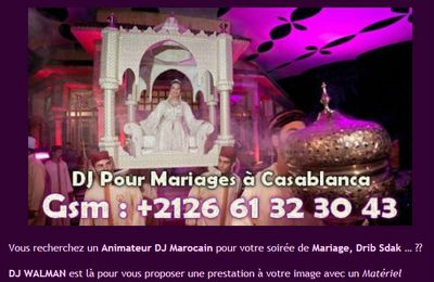 DJ pour votre Mariage à Casablanca 0661323043