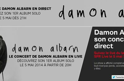 5/05/2014 Concert Damon Albarn Paris