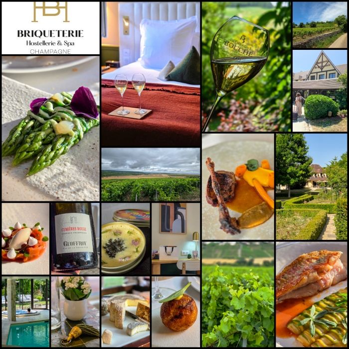 L'Hostellerie Briqueterie & Spa en Champagne - Restaurant gastronomie l'Alcôve - Restaurant Le Bistrot
