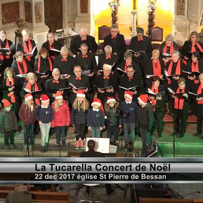 Concert de Noël 2017 à Bessan
