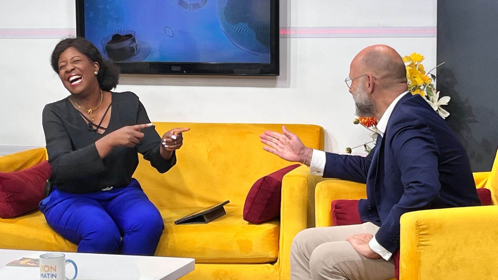 Frédéric Fougerat, président de Tenkan Paris, Estelle Alice Mujanay, Malaika TV, Interview de Frédéric Fougerat, photo de Frédéric Fougerat, Image de Frédéric Fougerat