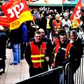 manifestation contre la loi dite travail ce 9 avril 2016 a dunkerque place jean bart