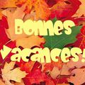 pour le lundi 2 Novembre (rentrée des vacances de la Toussaint)