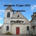 Vide greniers à Billy S Oisy (Yonne)