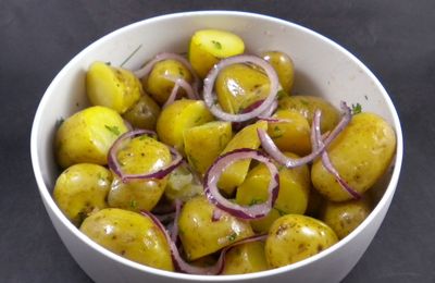 Salade de grenailles à la vinaigrette