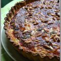 Tarte aux crevettes grises & basilic