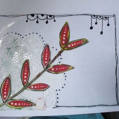 Art Journal ... c'est le cirque pages 6 & 7 !!