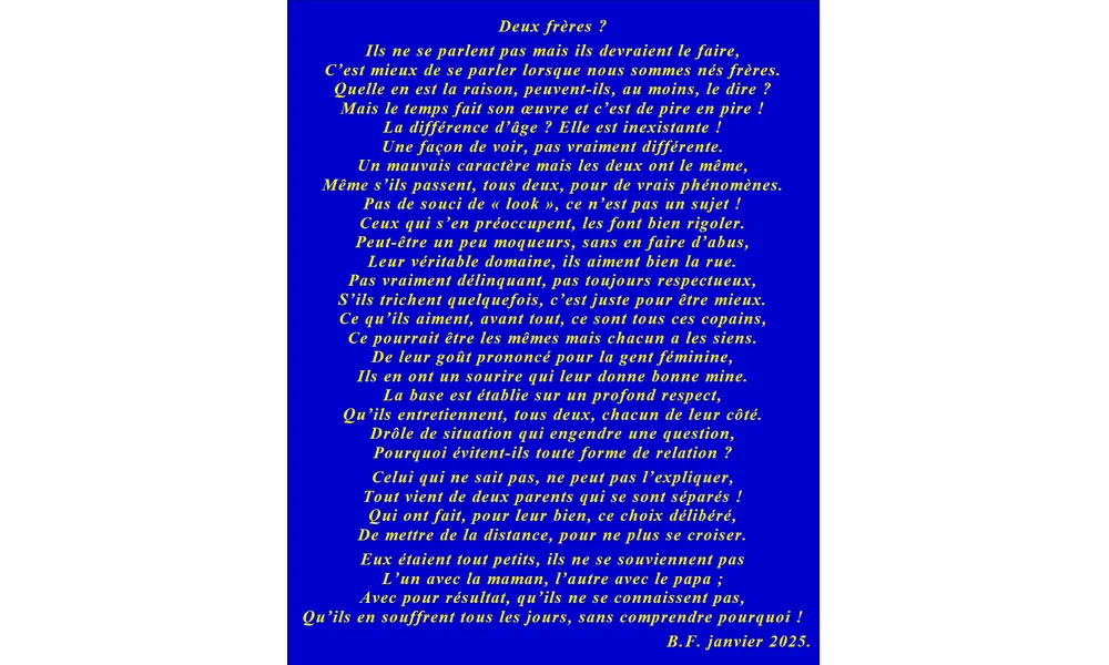 Deux frères