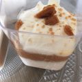 Parfait banane speculoos