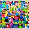 Cache-cache peinture 
