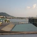 Blick aus unserem Hotelzimmer in Ha Tien, kleiner