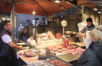 Catane, marché aux poissons