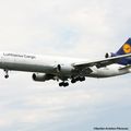 Aéroport: Frankfurt-Hahn (GER): (HHN/EDFH): Lufthansa Cargo: Mc Donnell Douglas MD-11 (F): D-ALCE: MSN:48785/629.