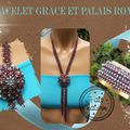 Bracelet Grace et collier Palet Royal