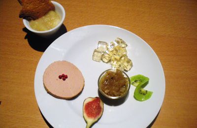 Assiette de fois gras !