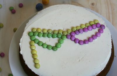 Gâteau Zébra aux couleurs du carnaval 