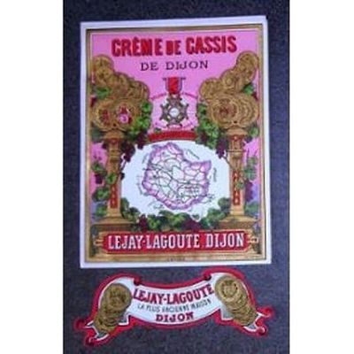 La crème de cassis. Claude Joly. En 1841.