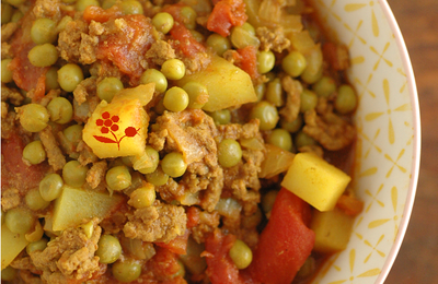 Curry de boeuf & légumes dans une seule poêle