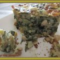 Gâteau aux pommes de terre et aux épinards