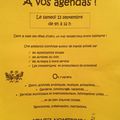 A VOS AGENDAS !!