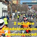 #2octobre #journeedelanonviolence ... 1000 motard(E)s changent le monde ... :) 
