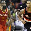 NBA : Houston Rockets vs Portland Trail Blazers
