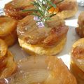 Tarte tatin aux échalottes confittes, un péché de gourmandise