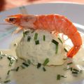 Terrine de poisson et Saint-Jacques aux herbes