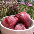 Un sorbet au cassis , plus jamais sans glucose !