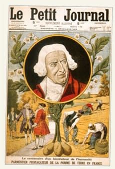 La pomme de terre. Le concours de Parmentier. En 1771.