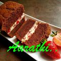 Strawberry Chocolate Cake 