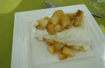 Gâteau frais aux amandes