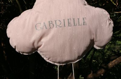 Un nuage passe...pour Gabrielle
