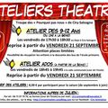 Reprise des ateliers Théâtre