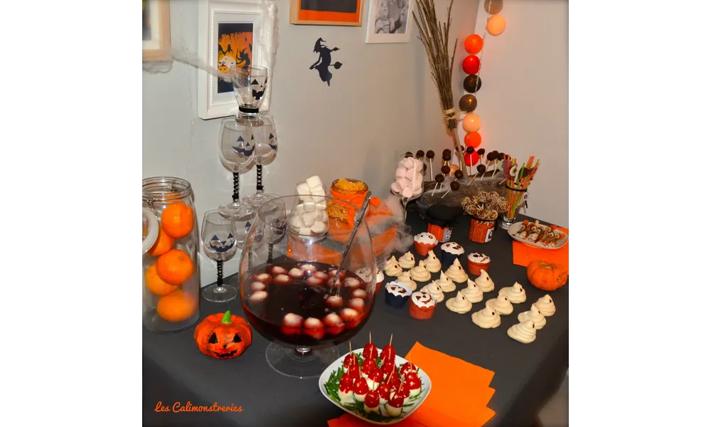 Sweet table d'Halloween