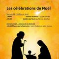 Les célébrations de Noël dans notre paroisse