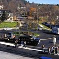 Rond-point à Montpelier (Vermont)
