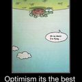 Optimism is the best way to see life ! 