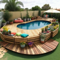 Une mini piscine Elle n'a rien à envier à ses