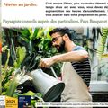 👨‍🌾 Février 2025 au jardin par Paysagiste Pays basque et paysagiste Lande.