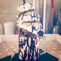 on à tenté le Freakshake ! Vanille & Double donuts Chocolat