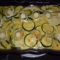 GRATIN DE COURGETTES AU CHEVRE