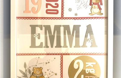 Un tableau de naissance pour Emma