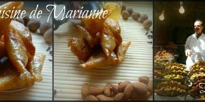 Briouates aux Amandes - Triangles aux Amandes