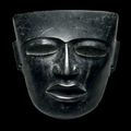 Masque anthropomorphe, Culture Teotihuacan, Haut pateau central du Mexique, Classique, 450-650 ap. J.-C.