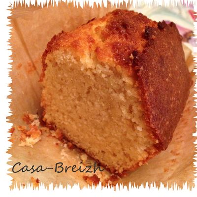 Gâteau au yaourt et à l'huile de coco