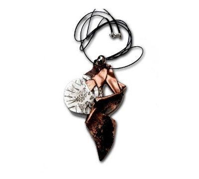 pendentif laiton cuivre